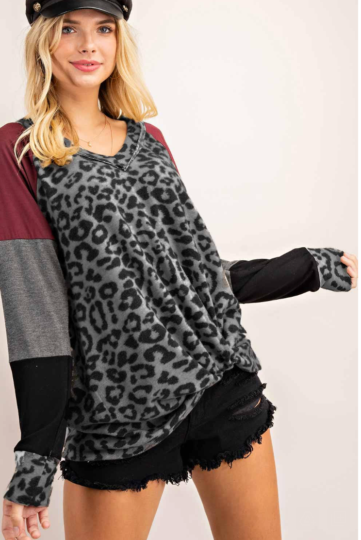 Plum Wild Sweater